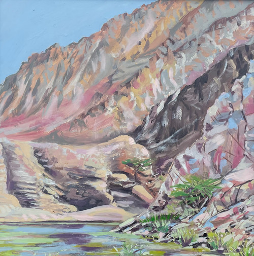 After the Rain, Wadi Siji by Jane Birrell MacKenzie