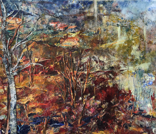 Hilltop Village by Annie Broadley