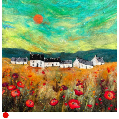 Poppy Tangerine by Moy Mackay SOLD