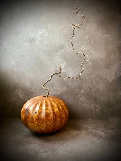 Hand-Carved 'Poppy Seed Pod' Vase by Kenny Woods SOLD