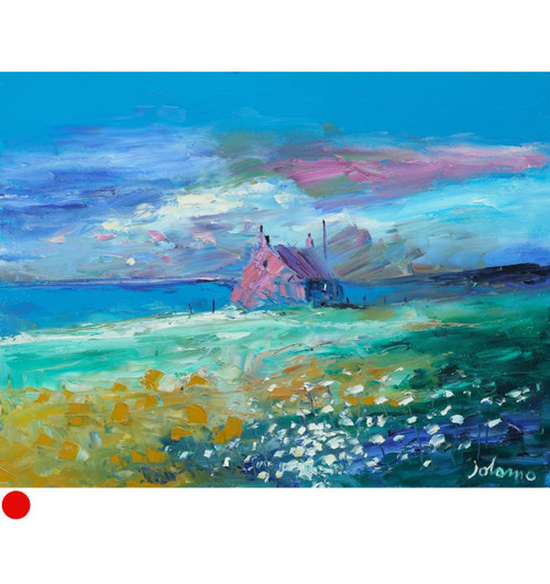 Storm Passing, Isle of Canna by Jolomo SOLD