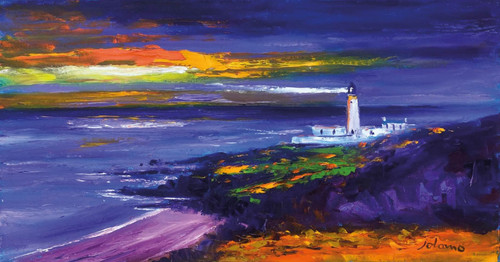 Rubha Reidh Lighthouse Sunset, Isle of Skye by Jolomo