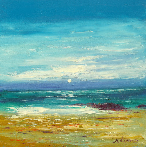 Moonrise over Isle of Iona by Jolomo SOLD