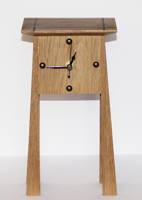 Oak Tower Clock by Archie McDonald SOLD