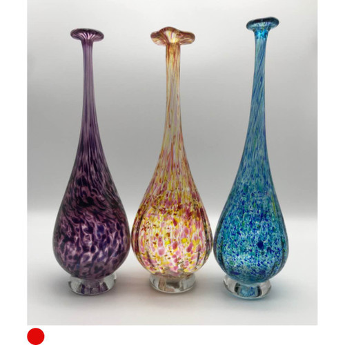 Purple Urchin Vase by Jane Charles SOLD