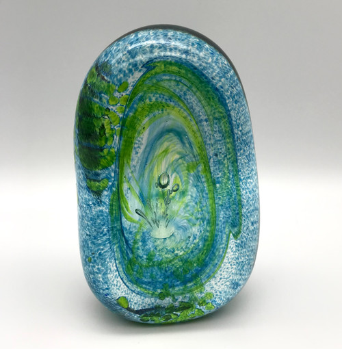 Rock Weight in Green by Jane Charles