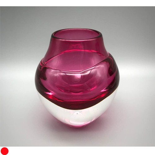 Liquid Ice Candle Holder in Pink by Elin Isaksson SOLD