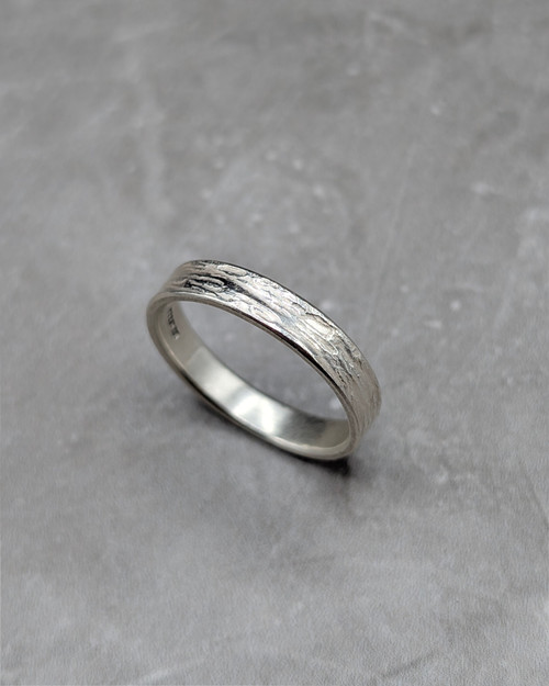 Machrie Ring in Sterling Silver, Size U by Rhona McCallum