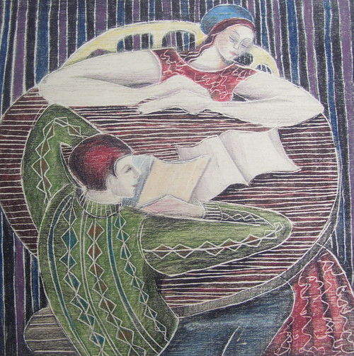 Study Time by Madeleine Hand SOLD