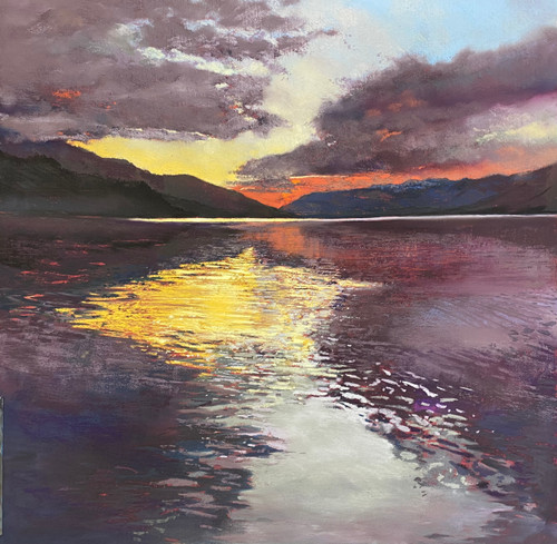 Last of the Light Loch Earn by Margaret Evans
