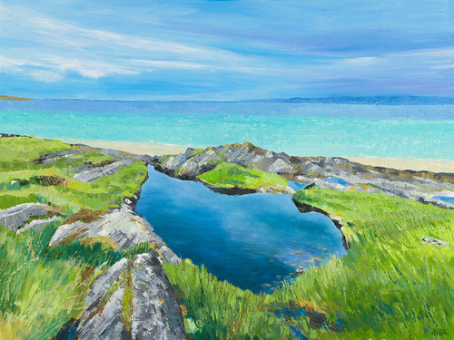 The Contemplation Pool, Gigha by Charles Randak