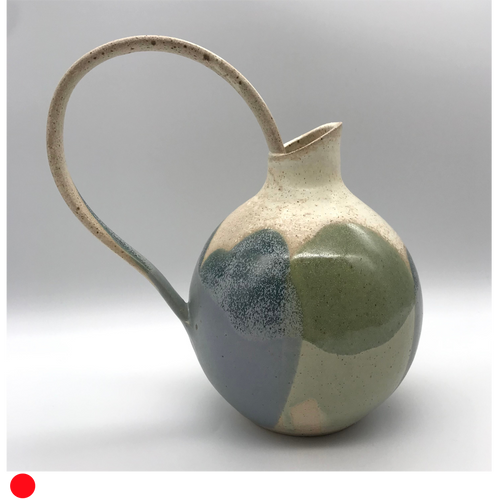 Small Kerala Jug in Mundo Glaze, (JF125-K) by Bay Studio SOLD