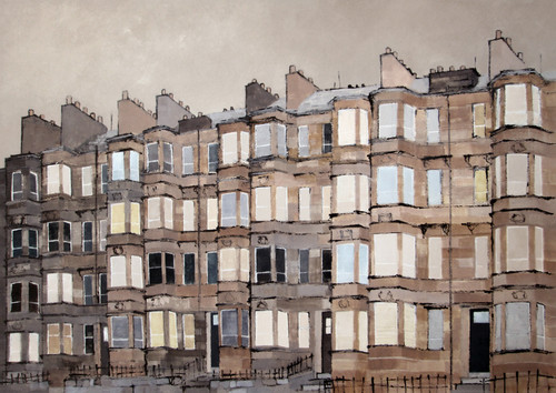 Evening Sky, Alexandra Parade by Dominic Cullen