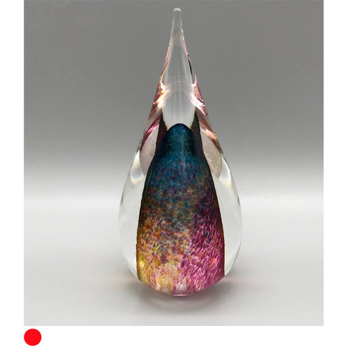 'Scotland in a Droplet' Small Glass Paperweight by Elin Isaksson SOLD