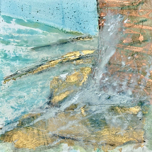 Cliffs at Birsay, Orkney by Julie Smith