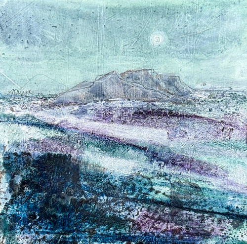 Holy Isle in Moonlight by Julie Smith SOLD