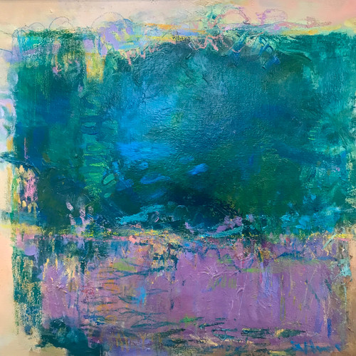 Back Garden Lilac by Bridget Hunter