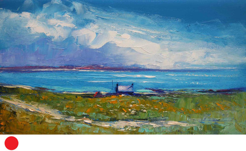 Summerlight Loch Gruinart, Isle of Islay by Jolomo SOLD