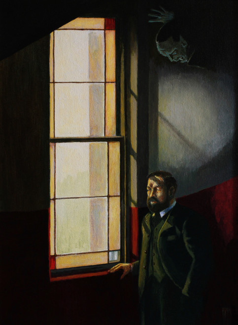 Bram Stoker in Glasgow 1894 by Frank McNab SOLD