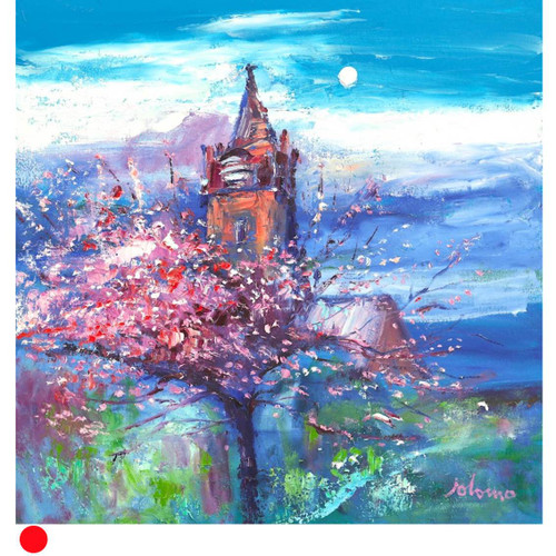 Church at Sand Braes, Whiting Bay, Isle of Arran by Jolomo SOLD