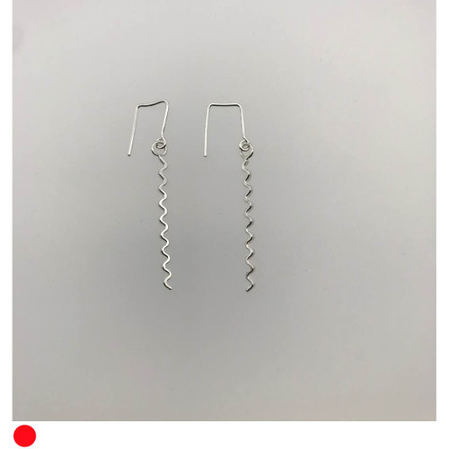 Short Dangling Ripple Earrings by Iona Hall SOLD