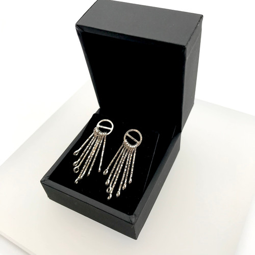 Seven Strand Earrings from The Machair Collection by Iona Hall