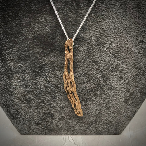 Char Collection Bronze Pendant Necklace by Iona Lundie