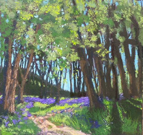 Bluebell Walk by Margaret Evans