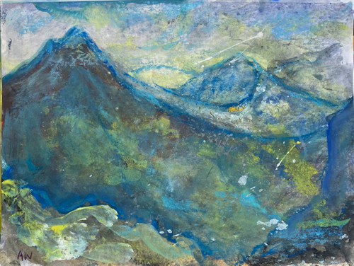 Cir Mhor and the Saddle by Alan Wilson