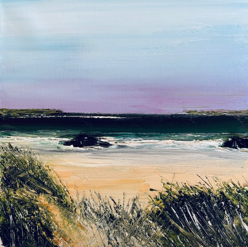 Red Sky Iona North Beach by Scott Macdonald