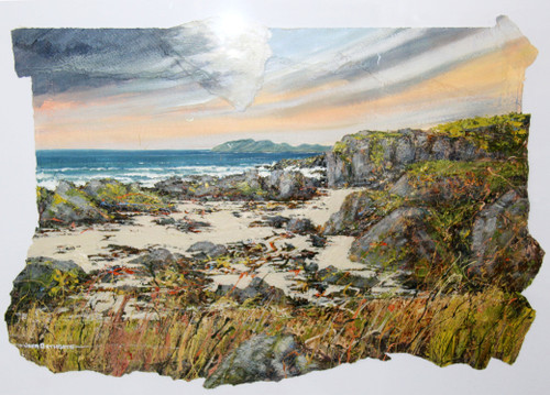 Rum from Tarskavaig, Skye by John Bathgate