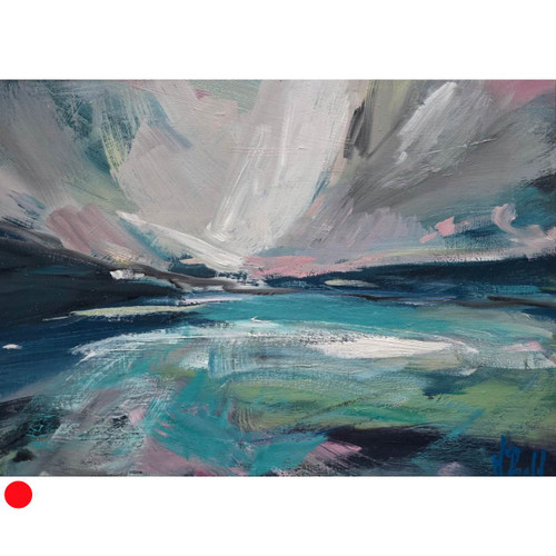 Wild day, Loch Long by Mary McDonald SOLD