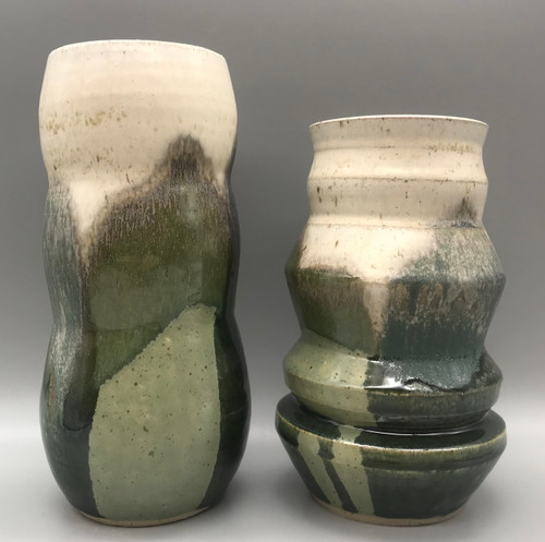Geometric Faceted Vase - Bay Studio Ceramics