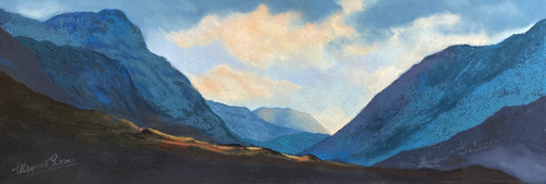 Clouds over Glencoe - Margaret Evans