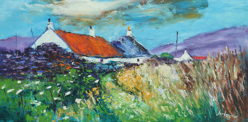 A Ruined Croft Easdale Island by Jolomo