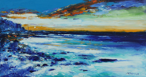 Southend Kintyre Sunset by Jolomo