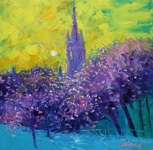 Eveninglight, Kelvingrove, Glasgow by Jolomo SOLD