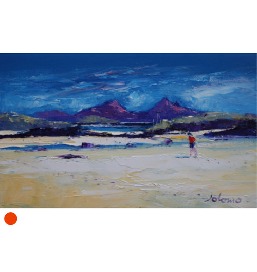 Mo's Footprints in the Sand, Portuairk by Jolomo SOLD