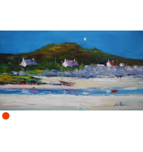 An Evening Lowtide, Portuairk, Ardnamurchan by Jolomo SOLD