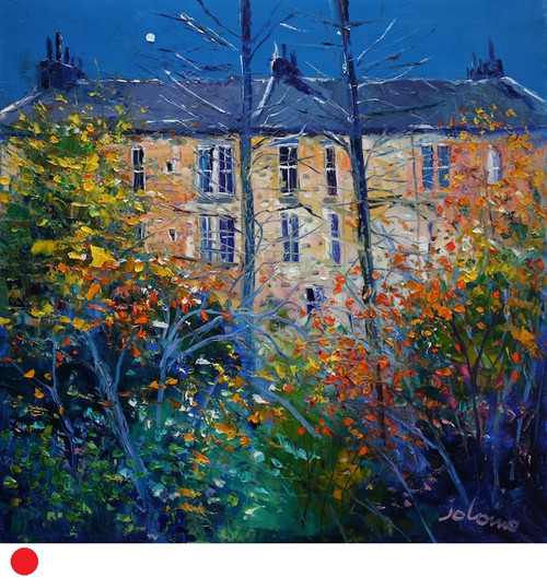 A Glasgow Tenement off Wilton Street by Jolomo SOLD