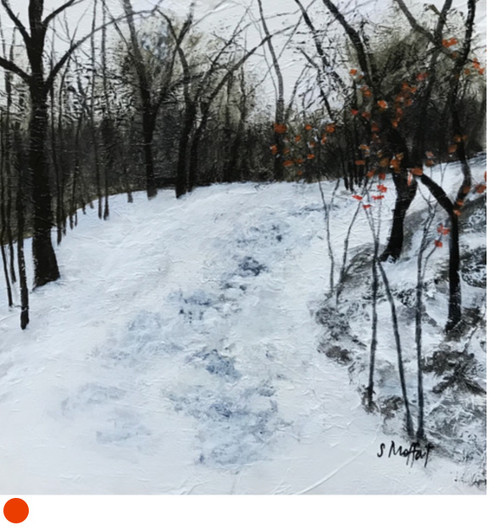 The Thaw, Queens Park by Sandra Moffat SOLD