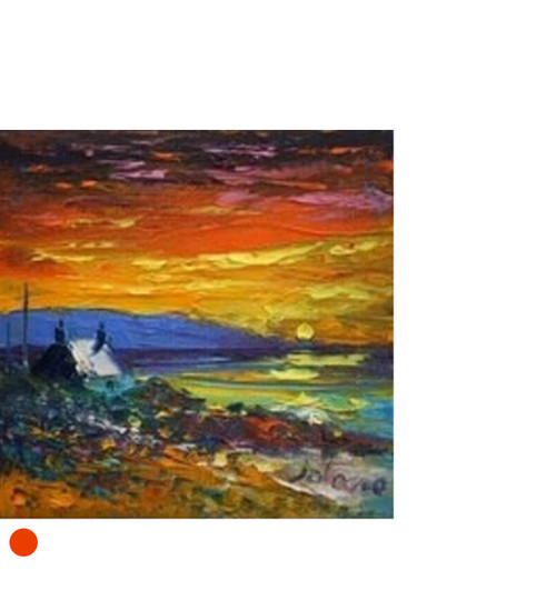 Sunset Mull of Kintyre by Jolomo SOLD