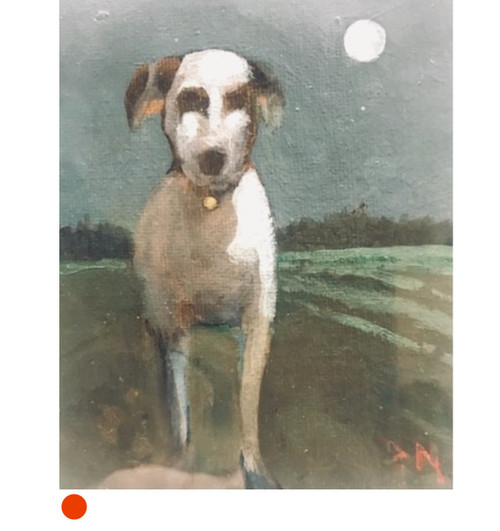 Moon Dog by Donald MacLeod SOLD
