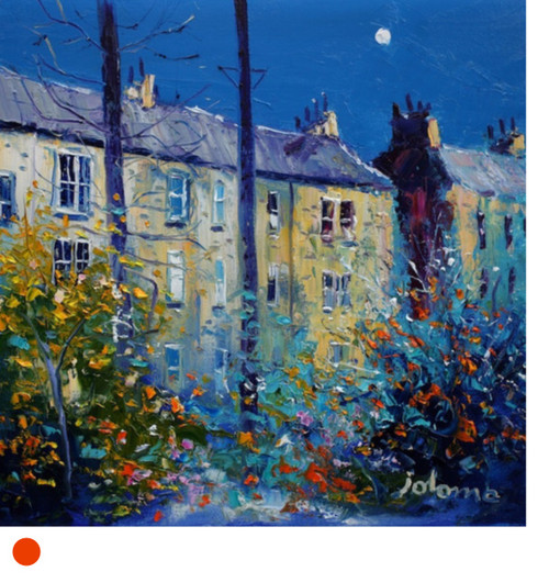 Back of Wilton Street Glasgow by Jolomo SOLD