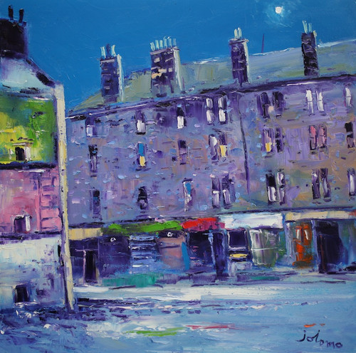 The Demolition of Seamore Street North Woodside  Glasgow by Jolomo SOLD