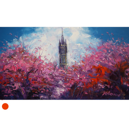 Spring Blossoms Kelvingrove by Jolomo SOLD