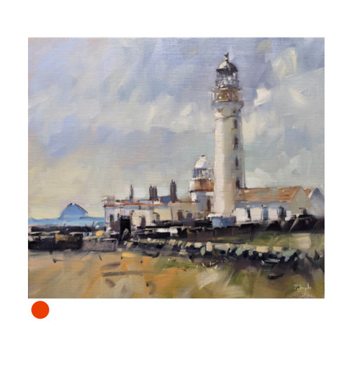 Kildonan Lighthouse by Peter Foyle SOLD