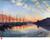 Dusk by Harbour - Oban by Margaret Evans SOLD