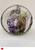 Clear Seaweight in Purple & Yellow by Jane Charles SOLD