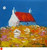 Red Roofed Croft & Beehives, Isle of Colonsay by Jolomo SOLD